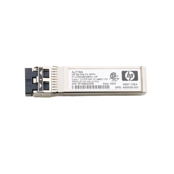 HPE AJ718A 8G SW FC SFP+ Short Wave Fiber Channel