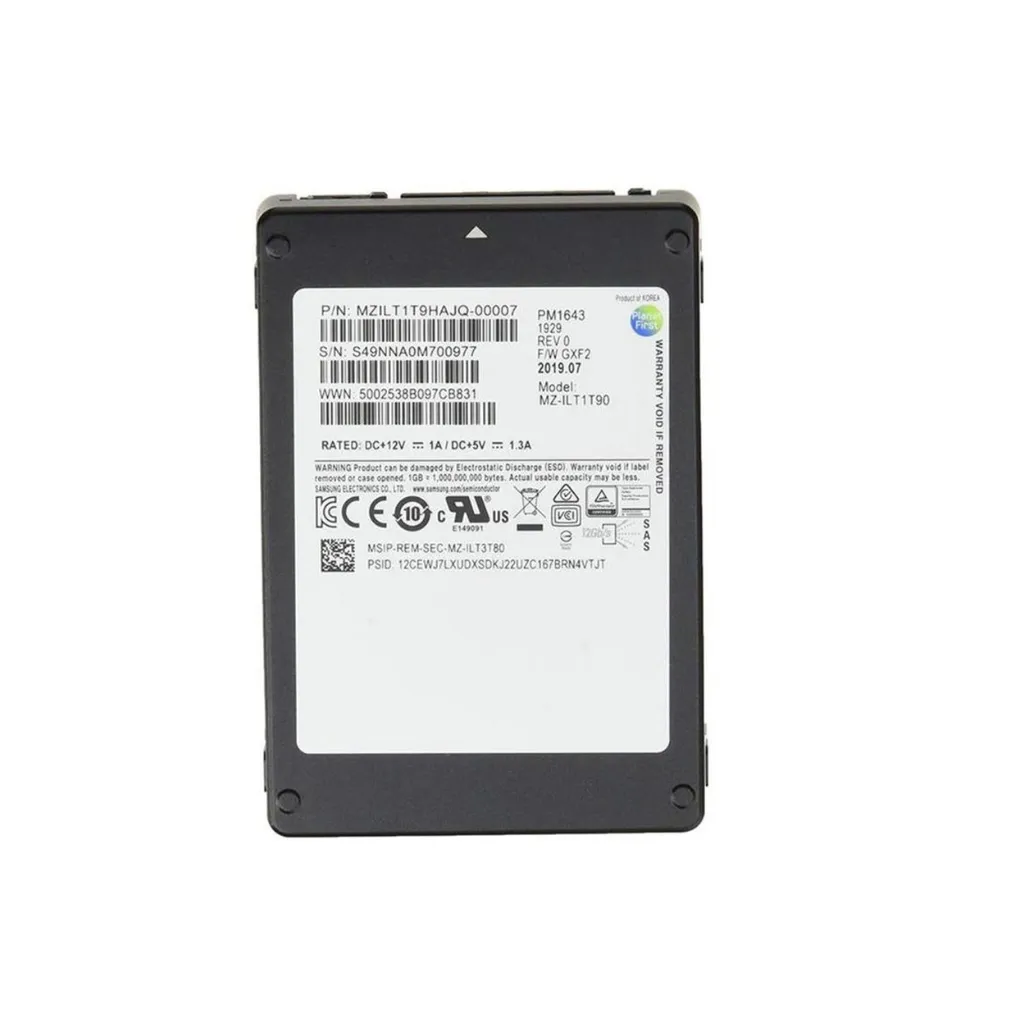 Samsung 3.84TB SAS SSD