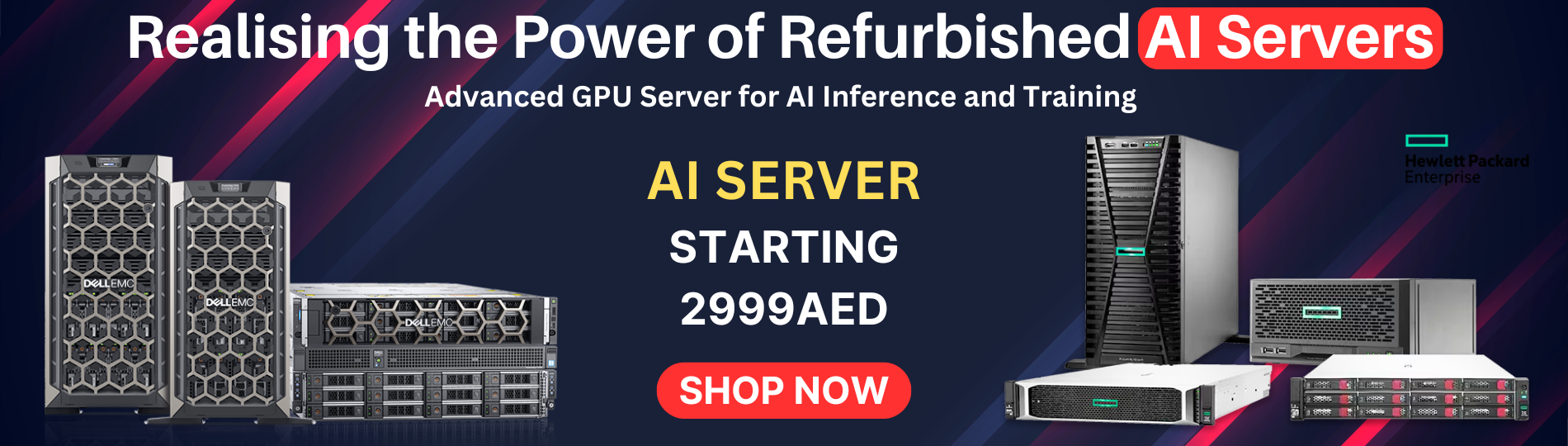 Refurbished AI Servers